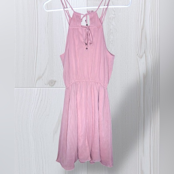ABERCROMBIE & FITCH Women’s Sheer Layered Midi Dress - Picture 3 of 9